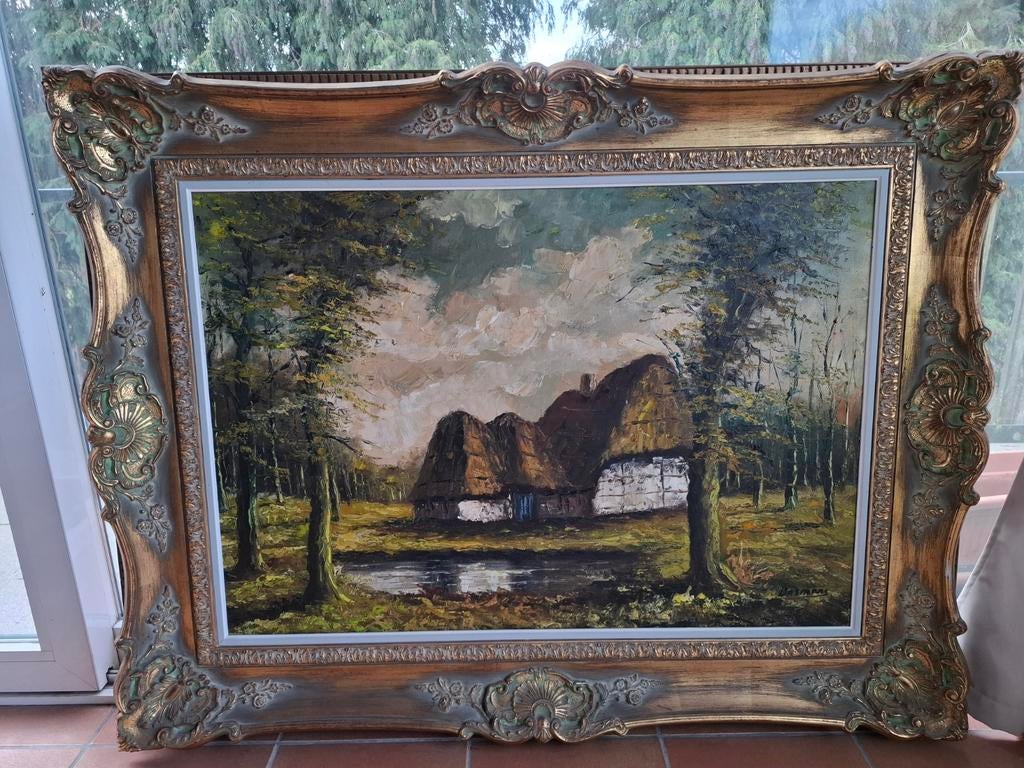 Schilderij Bosmans, Antiek en Kunst, Ophalen