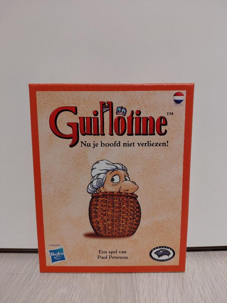 Guillotine (familie-)bordspel, Hobby en Vrije tijd, HASBRO, Ophalen of Verzenden, Zo goed als nieuw, Een of twee spelers