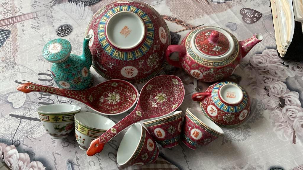 Chinees setje, Ophalen of Verzenden
