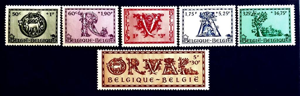 1943 Cinquième ORVAL MNH **, Timbres & Monnaies, Timbres | Europe | Belgique, Neuf, Non oblitéré, Gomme originale, Envoi