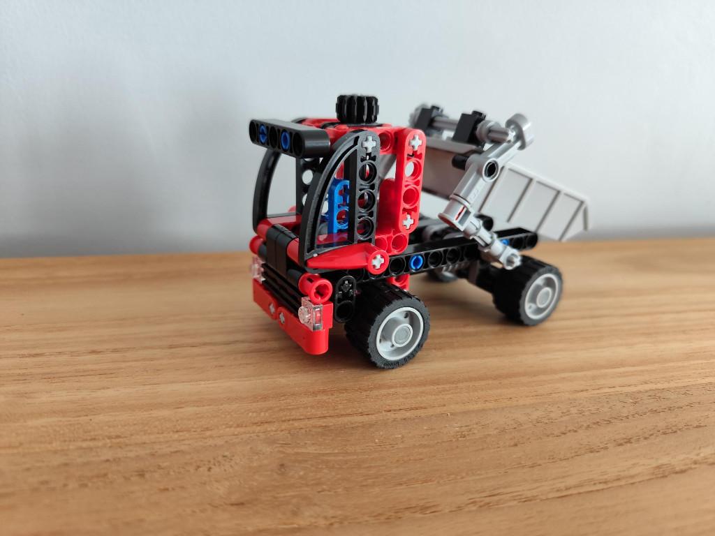 Lego 8065 - Mini Container Truck, Kinderen en Baby's, Speelgoed | Duplo en Lego, Ophalen of Verzenden, Gebruikt, Complete set