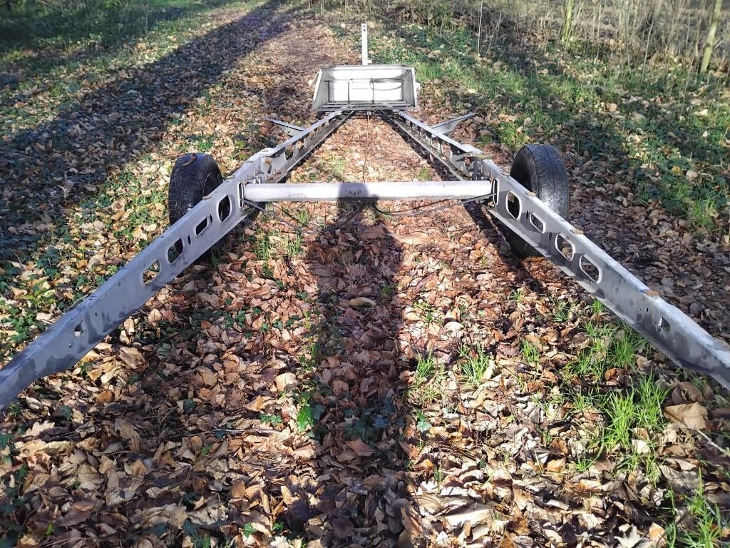 trailer 5m x 2m - onderstel tiny house - chassis, Enlèvement, Comme neuf