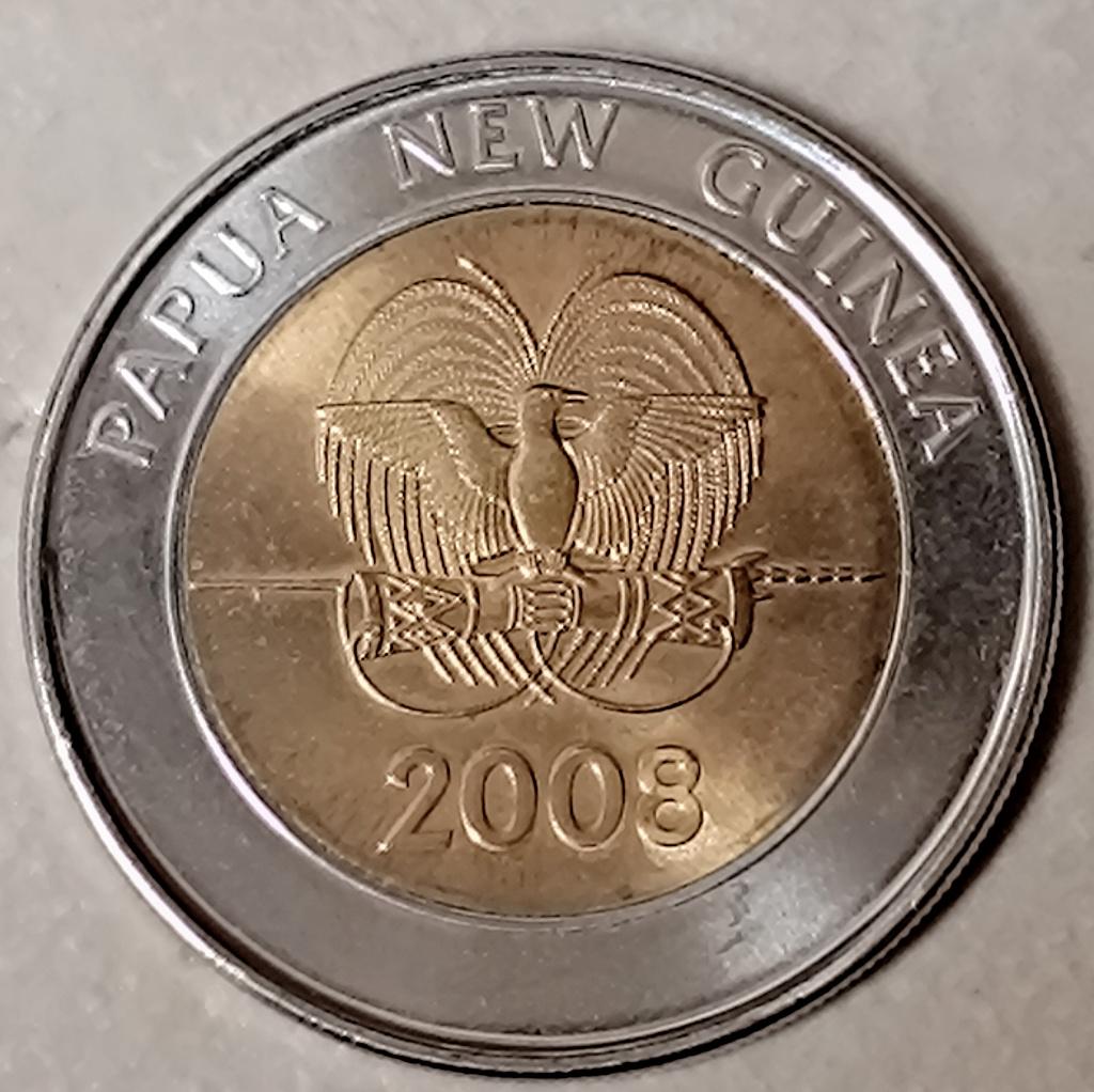 munt Papoea Nieuw Guinea 2 kina 2008: (2), Verzenden