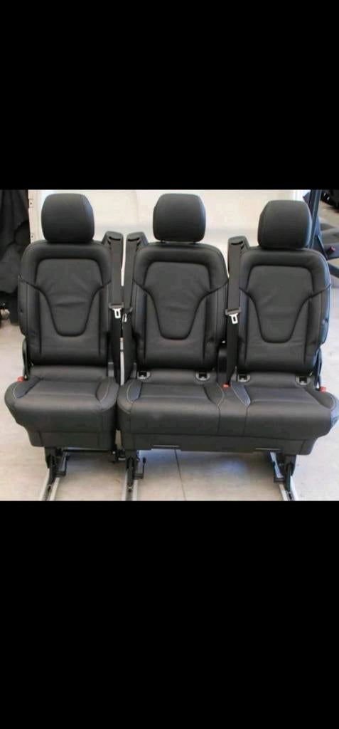 Mercedes w447 3-zits lederen stoel eqv