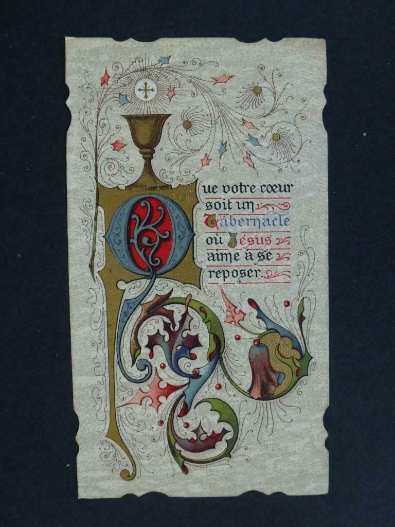Première communion d'Albert Huyberecht 1907, Collections, Envoi, Image pieuse