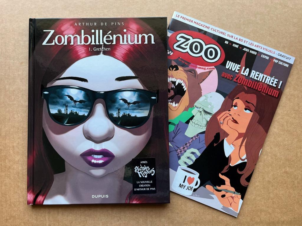 Zombillénium T1 - Gretchen - De Pins - EO2010 - Dupuis, Envoi