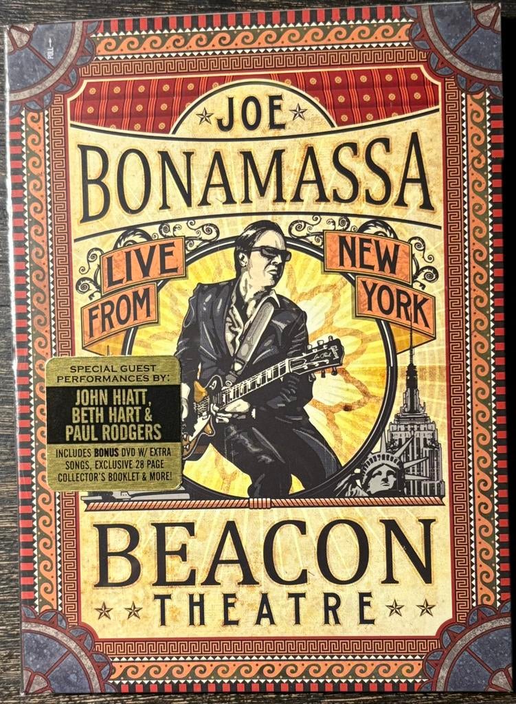 JOE BONAMASSA - Beacon Theatre : Live From New York, Alle leeftijden, Ophalen of Verzenden, Nieuw in verpakking, Muziek en Concerten