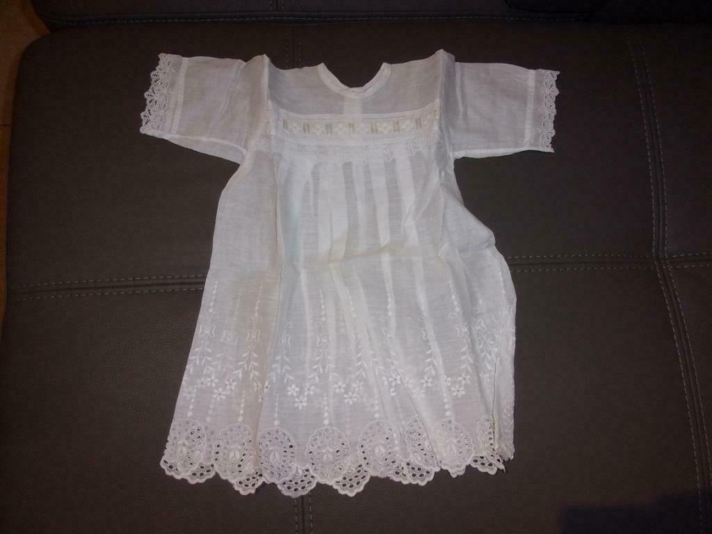robe de baptême vintage de 1930, Antiquités & Art, Antiquités | Vêtements et Textile, Enfants, Enlèvement ou Envoi