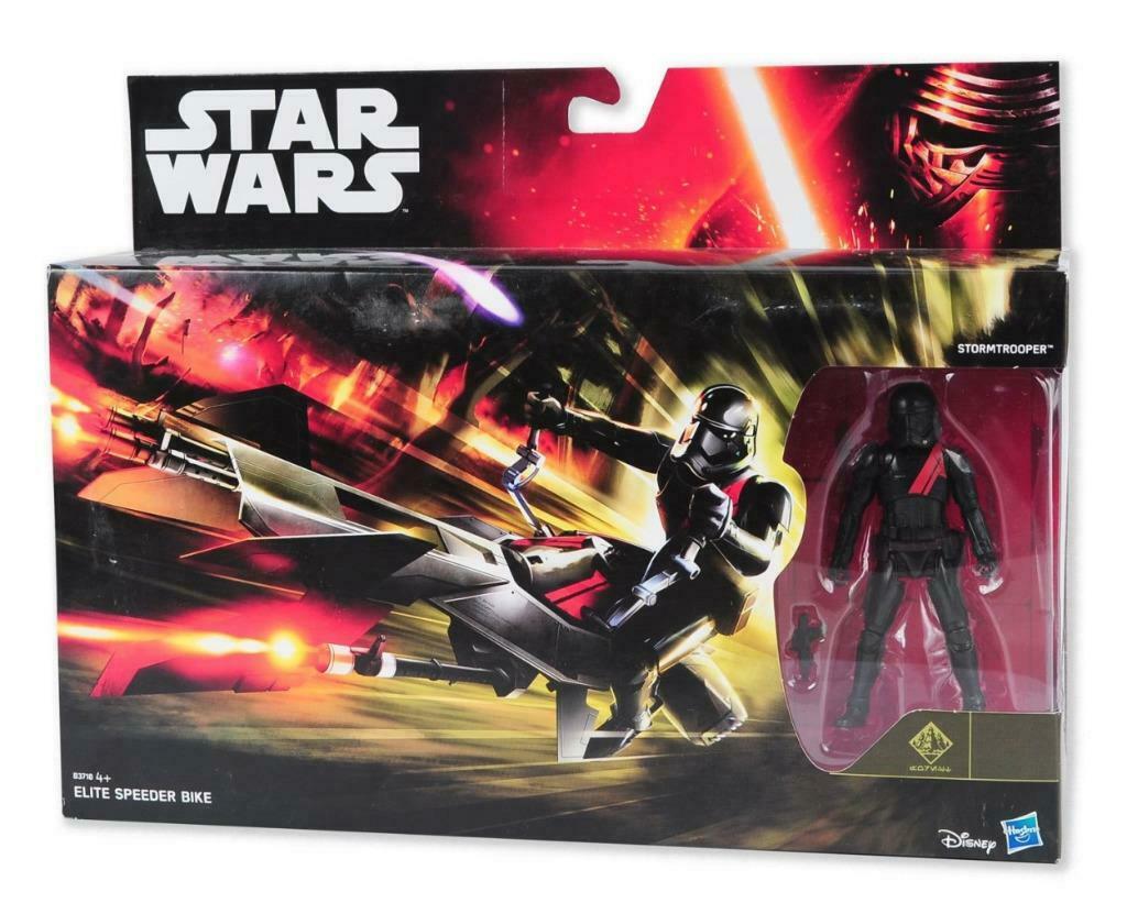 Star Wars Elite Speeder Bike + Stormtrooper Neuf, Collections, Enlèvement ou Envoi, Neuf, Figurine