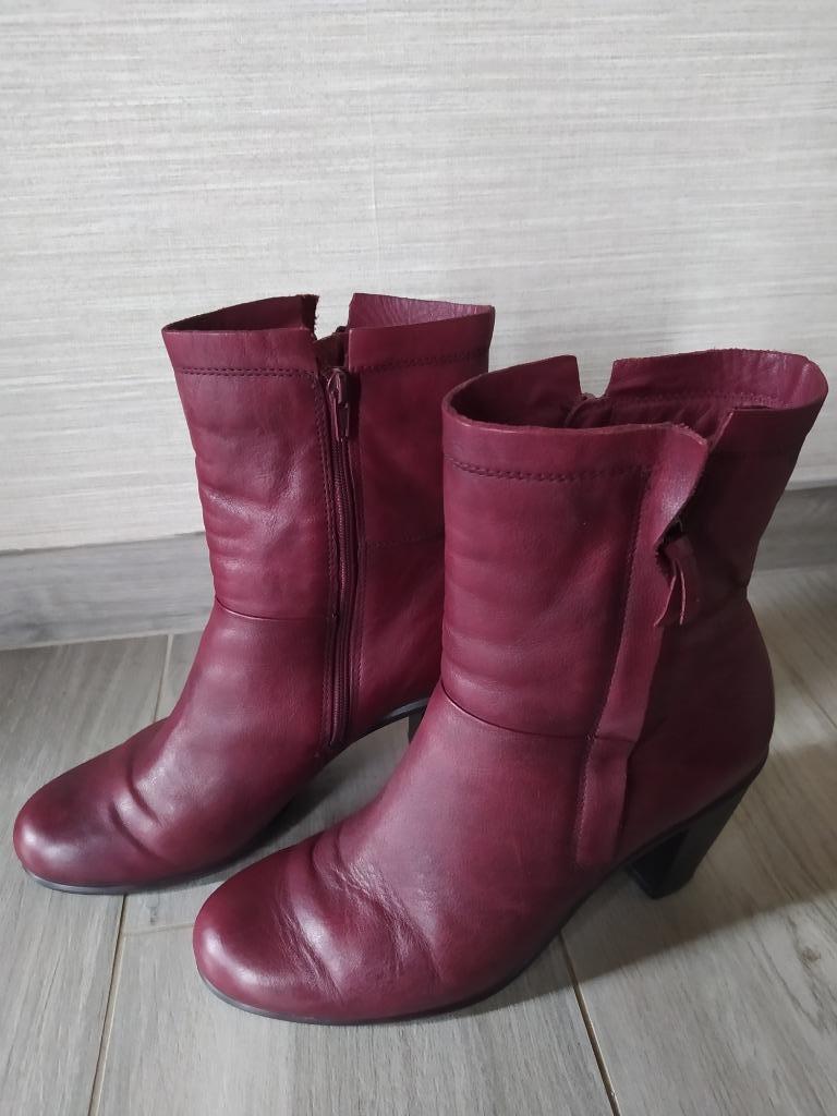 ECCO enkellaarzen maat 41, Kleding | Dames, Schoenen, Ecco, Lage of Enkellaarzen, Ophalen of Verzenden, Zo goed als nieuw
