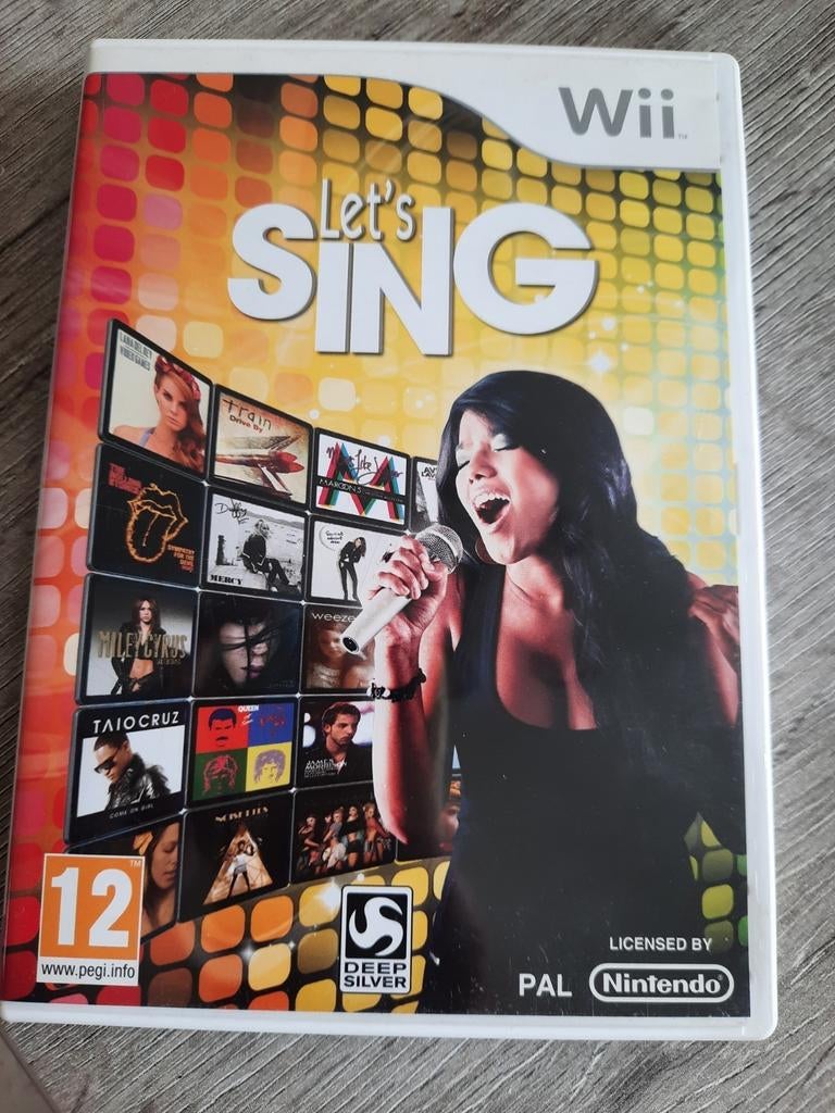 Let's Sing, Wii, Games en Spelcomputers, Ophalen of Verzenden, Zo goed als nieuw, Muziek, Vanaf 12 jaar