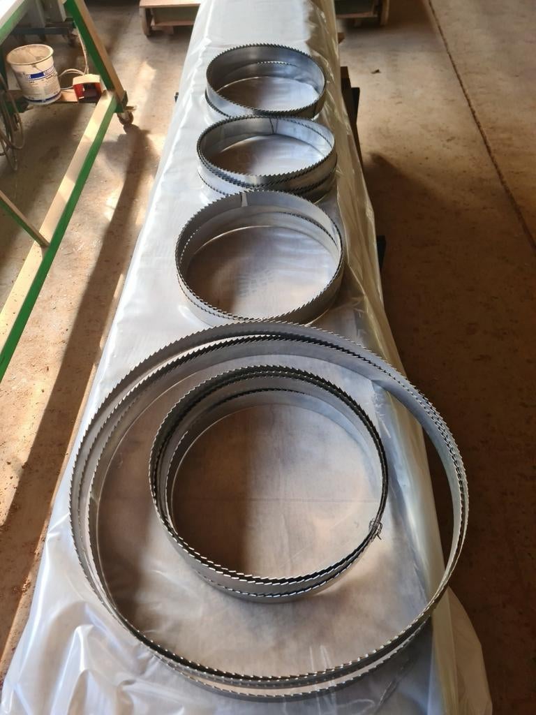 5 Lames scie a ruban 5980x50x0.9 T12, Bricolage & Construction, Enlèvement, Neuf