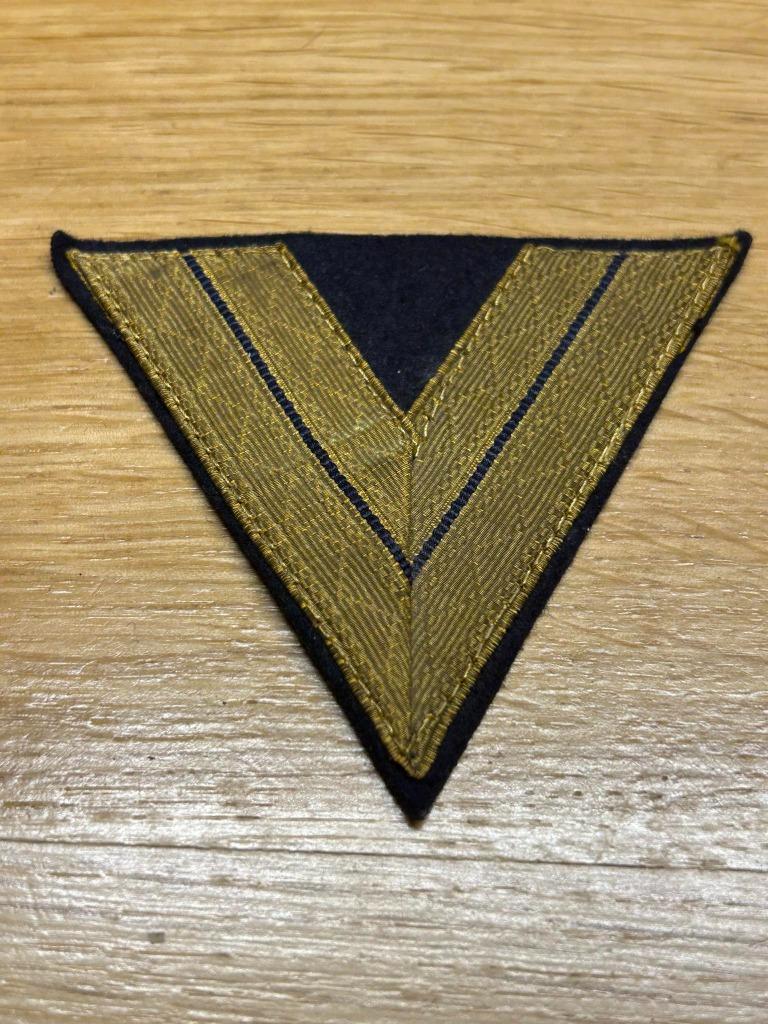WWII insigne de grade  allemand de la kriegmarine, Collections, Enlèvement ou Envoi, Autres, Autres types