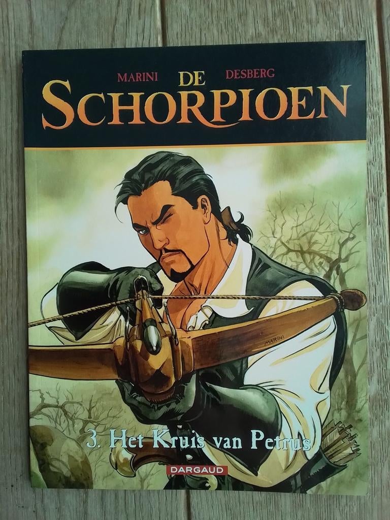 De Schorpioen 3 het kruis  van Petrus sc, Boeken, Stripverhalen, Ophalen of Verzenden, Zo goed als nieuw