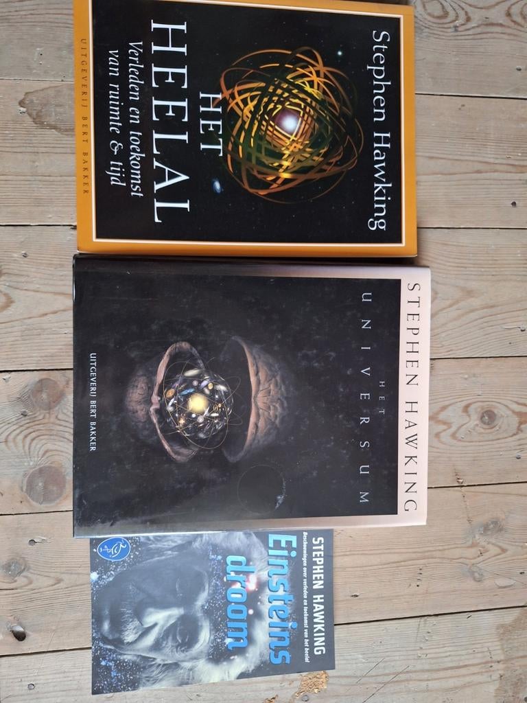 Stephen Hawking - 3 boeken, Boeken, Ophalen of Verzenden, Zo goed als nieuw