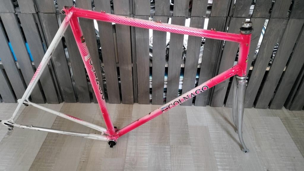 Mooi stalen frame merk Ludo, Fietsen en Brommers, 57 tot 61 cm, Ophalen, Gebruikt, Staal