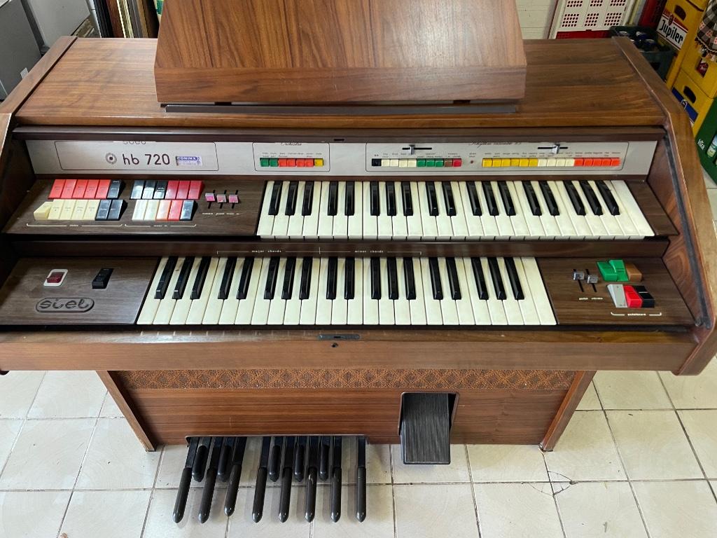 Elektronisch orgel SIEL HB 720, Muziek en Instrumenten, Orgels, Ophalen, Gebruikt, 2 klavieren, Orgel