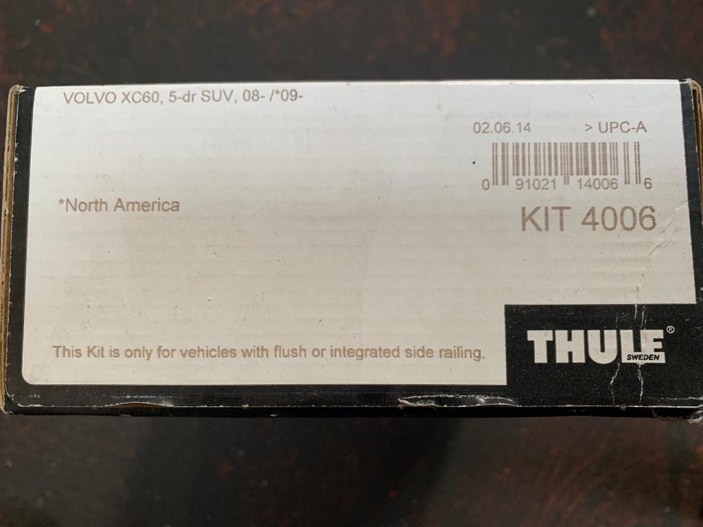 Thule kit 4006 Volvo xc60, Ophalen, Nieuw