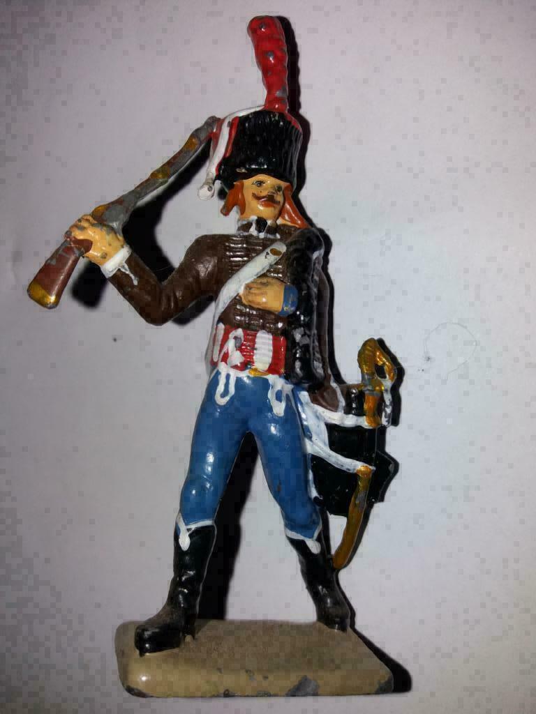 SOLDAT DE PLOMB: Hussard 2ème régiment + fascicule, Enlèvement