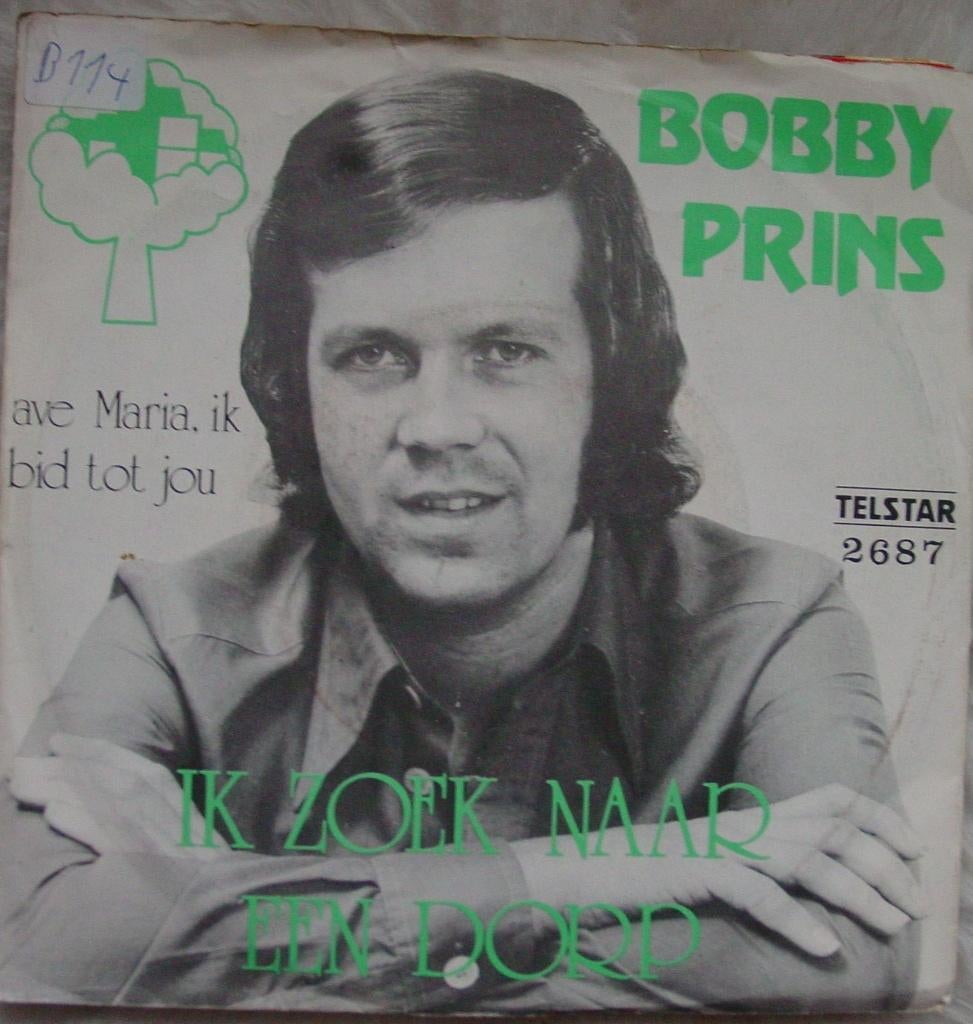 45T 7INCH VINYL SINGLE BOBBY PRINS, Cd's en Dvd's, Vinyl | Nederlandstalig, Ophalen of Verzenden