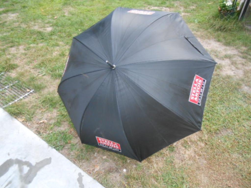 verzameling regenscherm Stella Artois music paraplu Ø 120 cm, Verzamelen, Biermerken, Ophalen of Verzenden, Gebruikt, Overige typen
