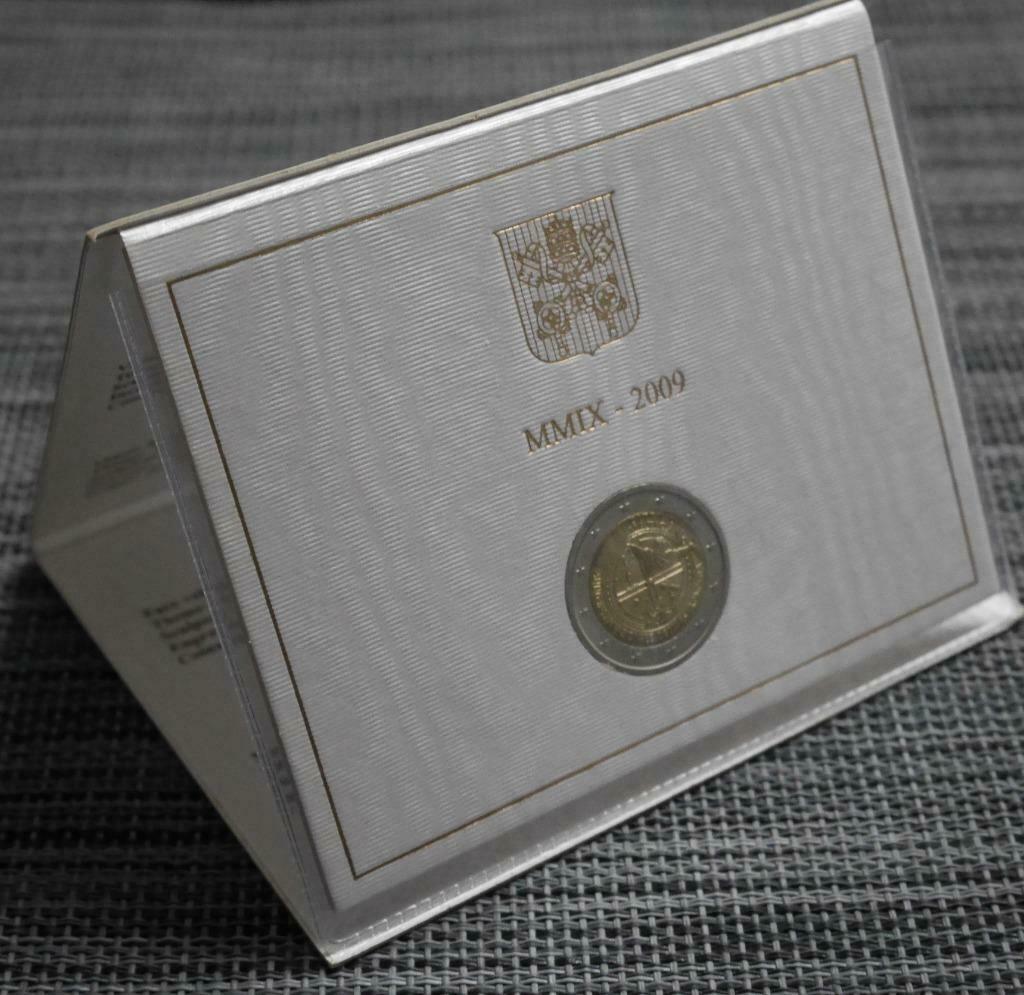 2 euro Vatican 2009 BU FDC Année internationale de l'astrono, Enlèvement ou Envoi, Vatican, 2 euros, Série