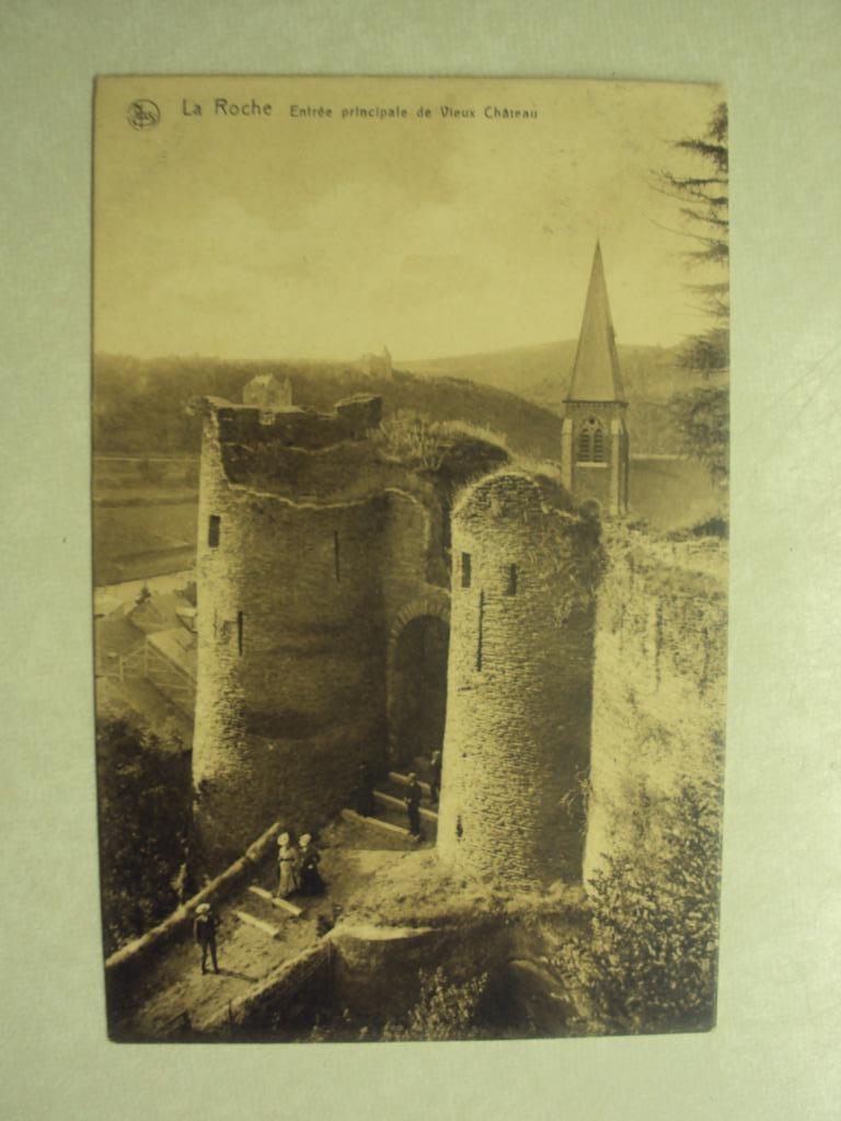 60058 - LA ROCHE - ENTREE PRINCIPALE DE VIEUX CHATEAU, Verzenden