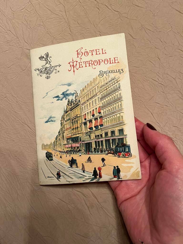 Hotel Métropole Brussel, Ophalen of Verzenden