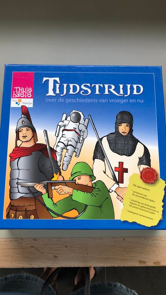 Tijdstrijd over de geschiedenis van vroeger en nu, Hobby en Vrije tijd, Ophalen of Verzenden, Nieuw
