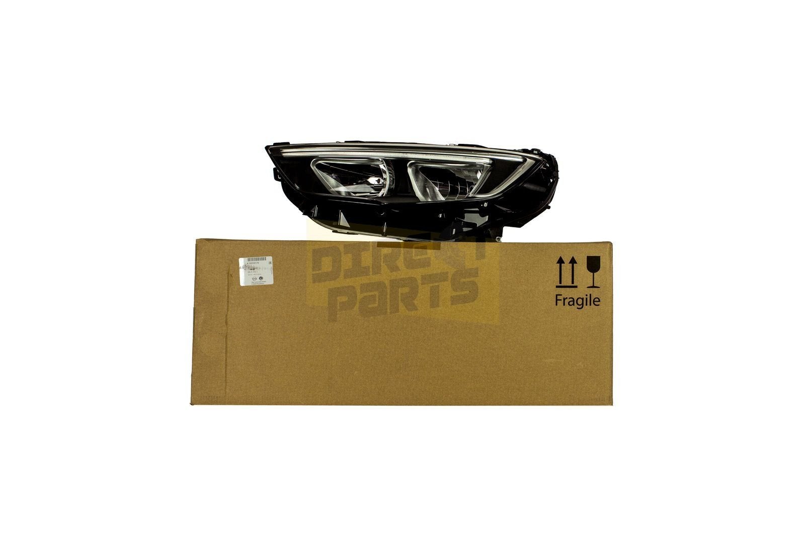 Opel Insignia B Koplamp Rechts (chrome) (halogeen/LED DRL) O, -, Verzenden, -, Opel