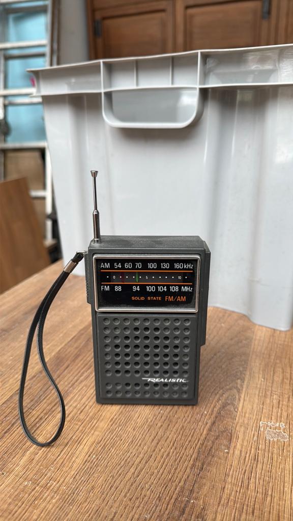 Radio  de poche Realistic Vintage, Enlèvement, Comme neuf, Radio