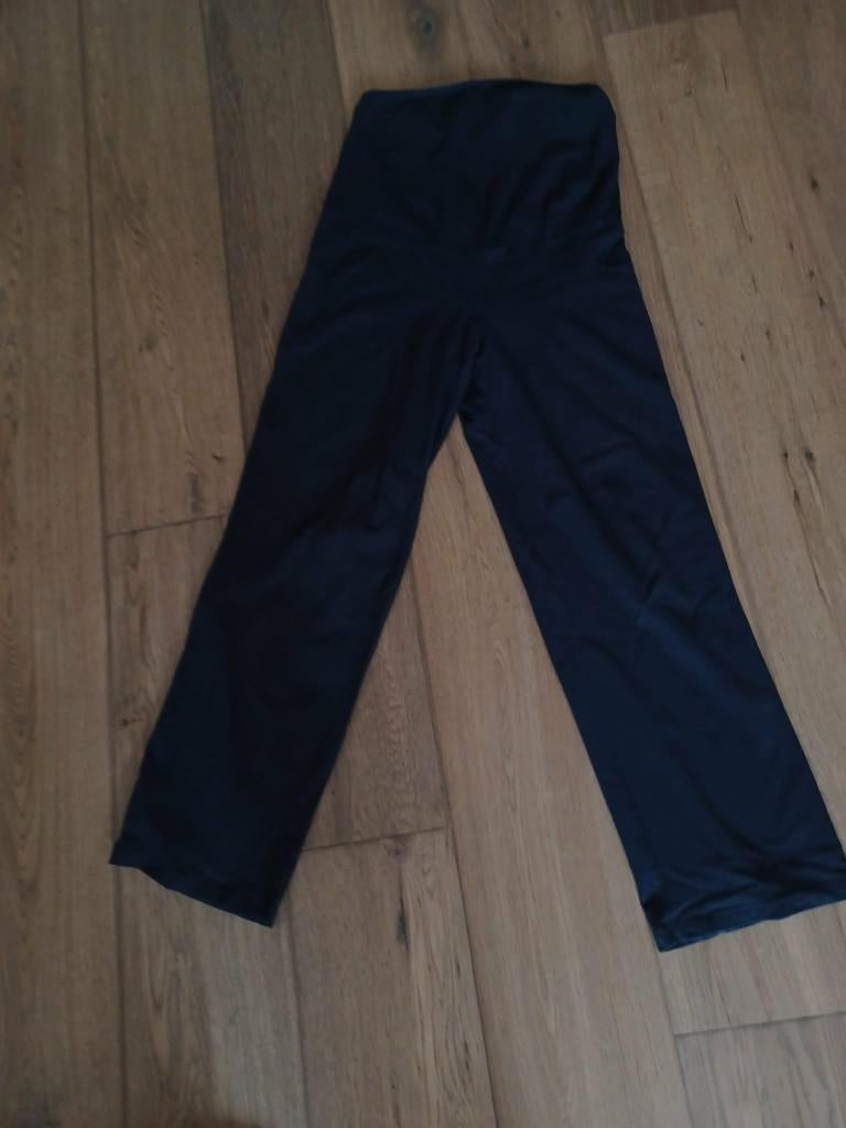 Comfy zwangerschapslegging maat 40-42, Blauw, Maat 42/44 (L), Gedragen, Broek of Spijkerbroek