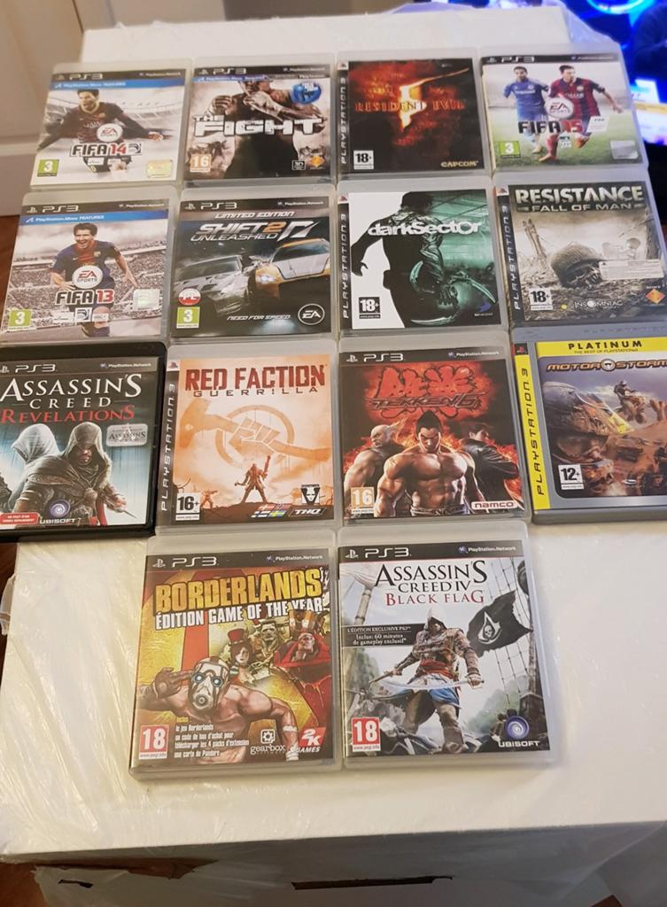 Lot 14 jeux ps3, Enlèvement ou Envoi