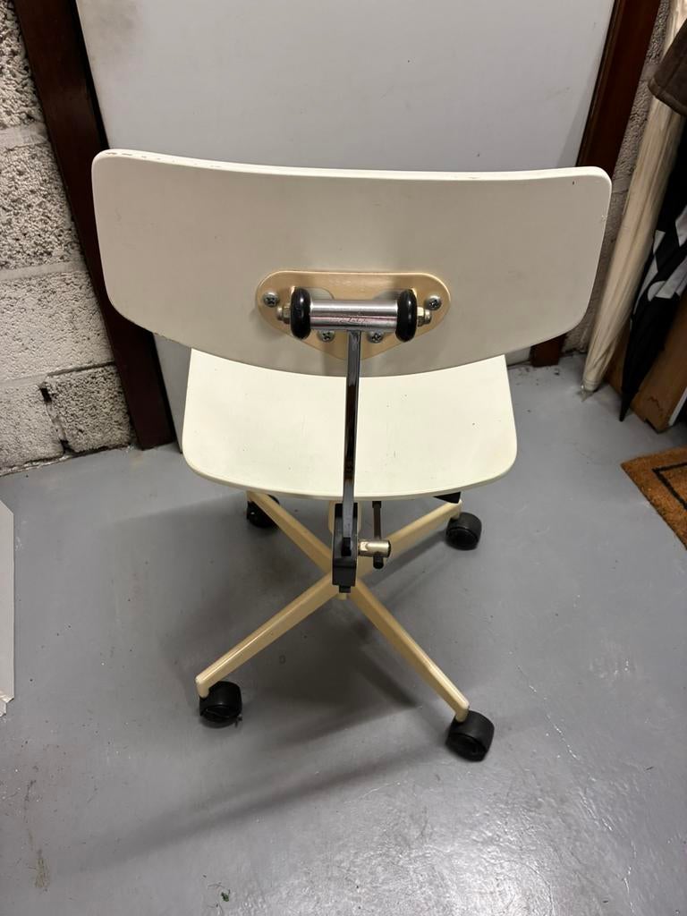 Bureau stoel, Enlèvement, Utilisé, Blanc, Chaise de bureau