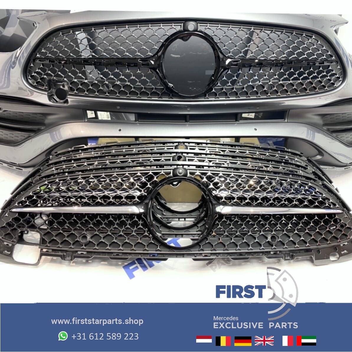 W206 C206 2022 AMG VOORBUMPER STARS GRIL origineel Mercedes, Autos : Pièces & Accessoires, Carrosserie & Tôlerie, Pare-chocs, Mercedes-Benz