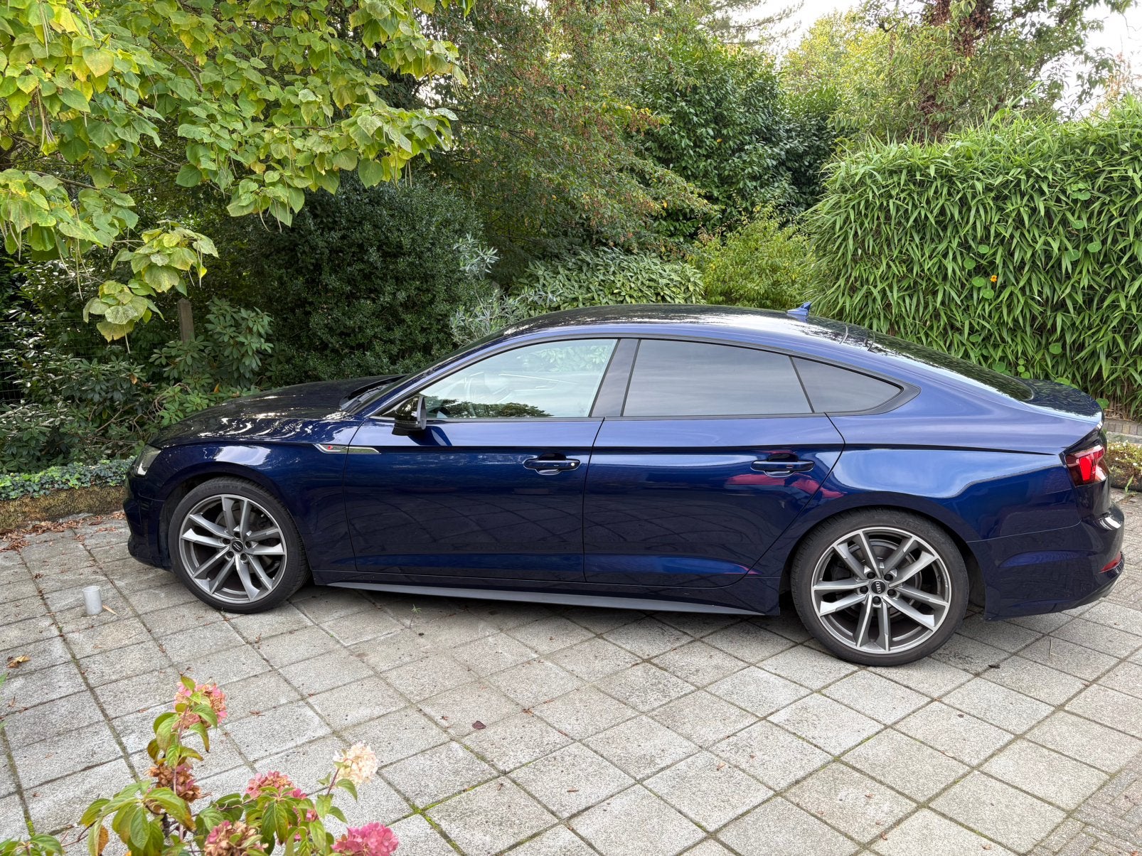 Audi A5 sport S-line 40TFST 140 kw / 190 pk, Autos, Cuir, Achat, Entretenue par le concessionnaire, Noir