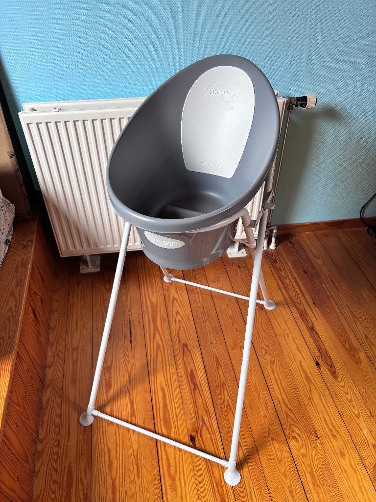 Shnuggle baignoire bébé avec support à charnière, 0-12 mois, Enlèvement, Comme neuf, Baignoire, Autres marques