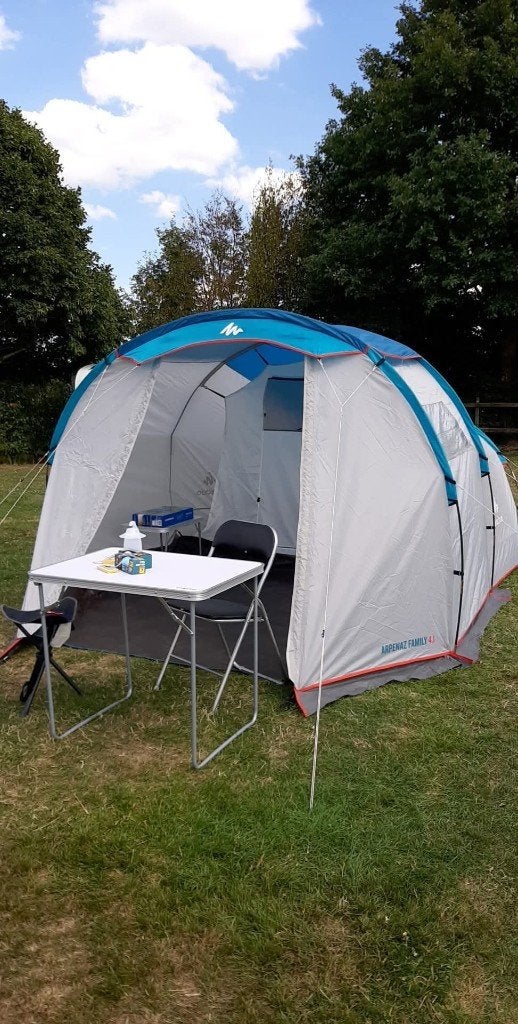 Mooie tent voor 4 personen, Ophalen, Zo goed als nieuw