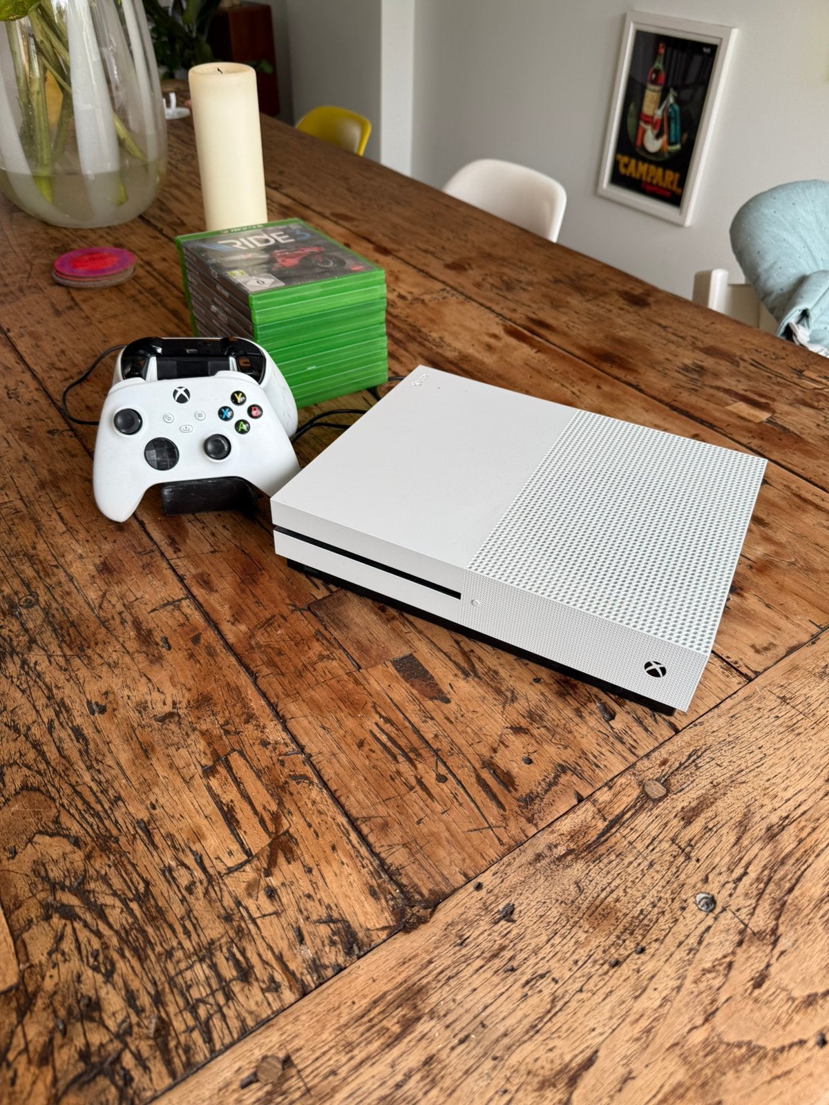 Xbox one | Wit | Nieuwstaat, Games en Spelcomputers, Spelcomputers | Xbox One, Ophalen, Zo goed als nieuw, Xbox One