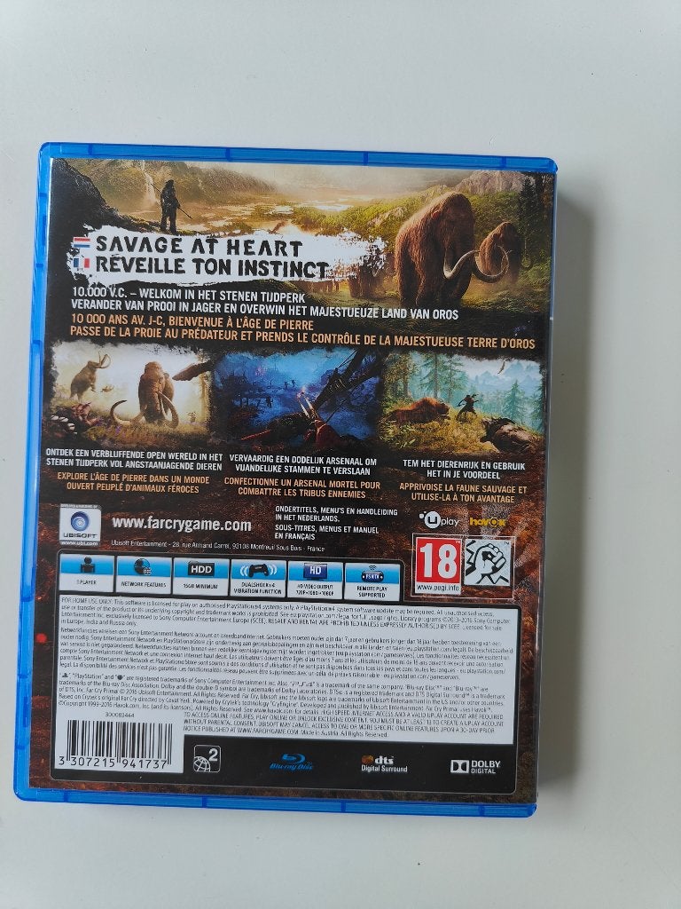 Farcry primal, Games en Spelcomputers, Games | Sony PlayStation 4, Ophalen of Verzenden, Zo goed als nieuw, Avontuur en Actie