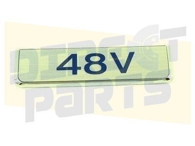 Hyundai Bayon embleem tekst "48V" voorscherm Links Origineel, Neuf, -, -, Garde-boue