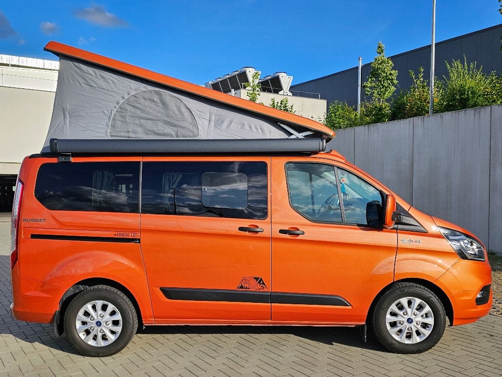 Ford Nugget 2.0d  automaat 150pk, 2024, 14dkm, NIEUWstaat!, Automaat, Koelkast, Alarme, Ford