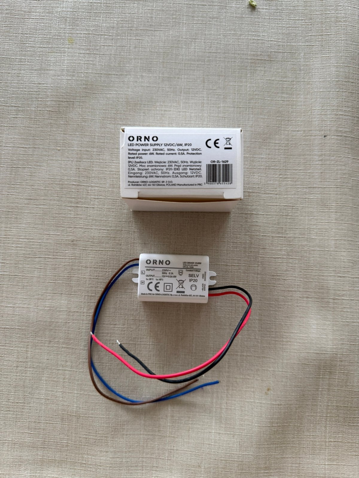 Mini led transformator, Doe-het-zelf en Bouw, Ophalen, Nieuw, Omvormer
