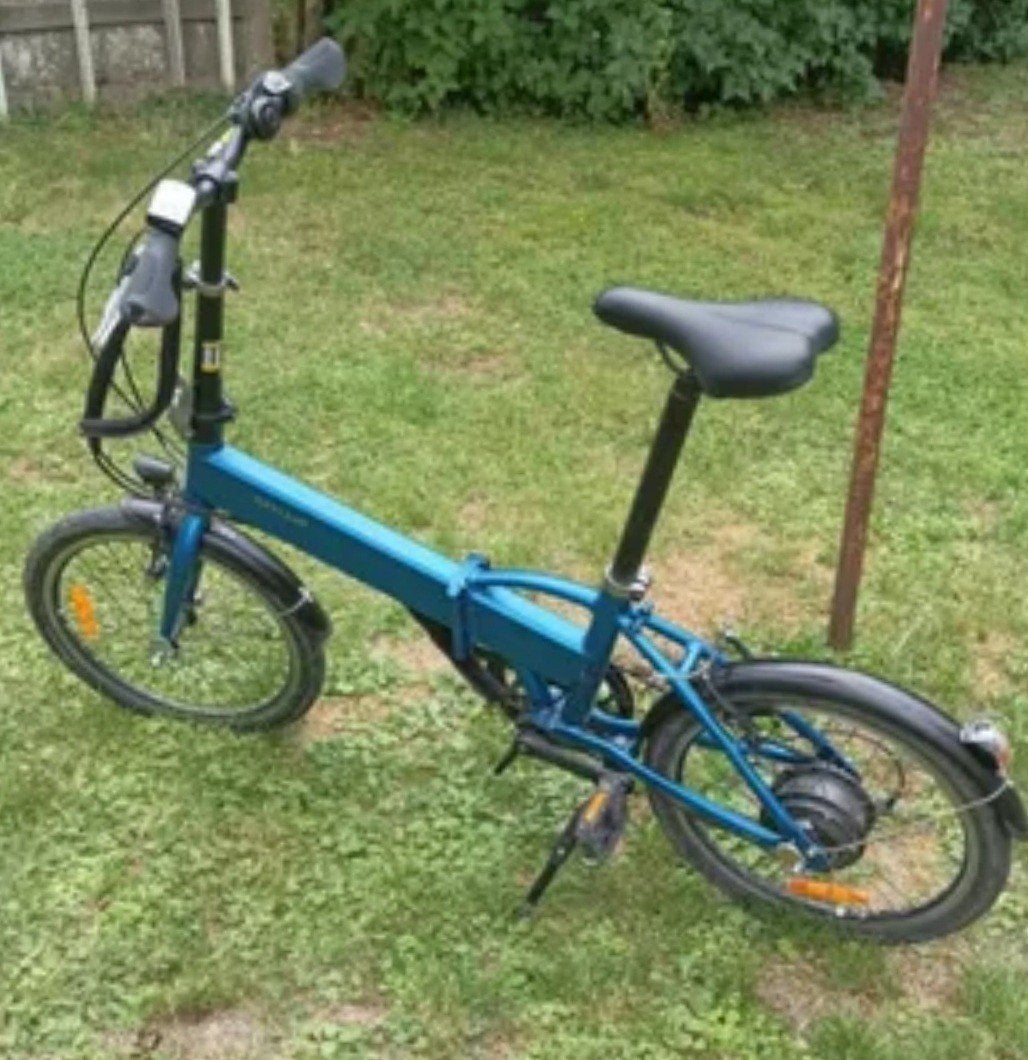 Vélo pliable électrique, Vélos & Vélomoteurs, Vélos | Vélos pliables, Vitesses, Frein sur jante, Enlèvement, Utilisé