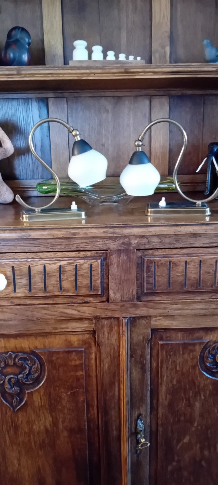 Art deco muurlampjes., Antiek en Kunst, Ophalen of Verzenden