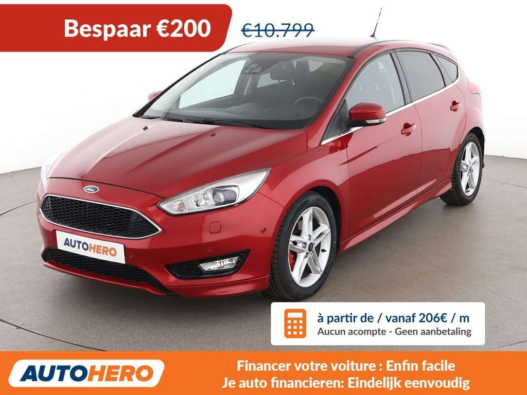Ford Focus 1.5 EcoBoost Titanium (bj 2016), Auto's, USB, 127 g/km, 5 deurs, 150 pk