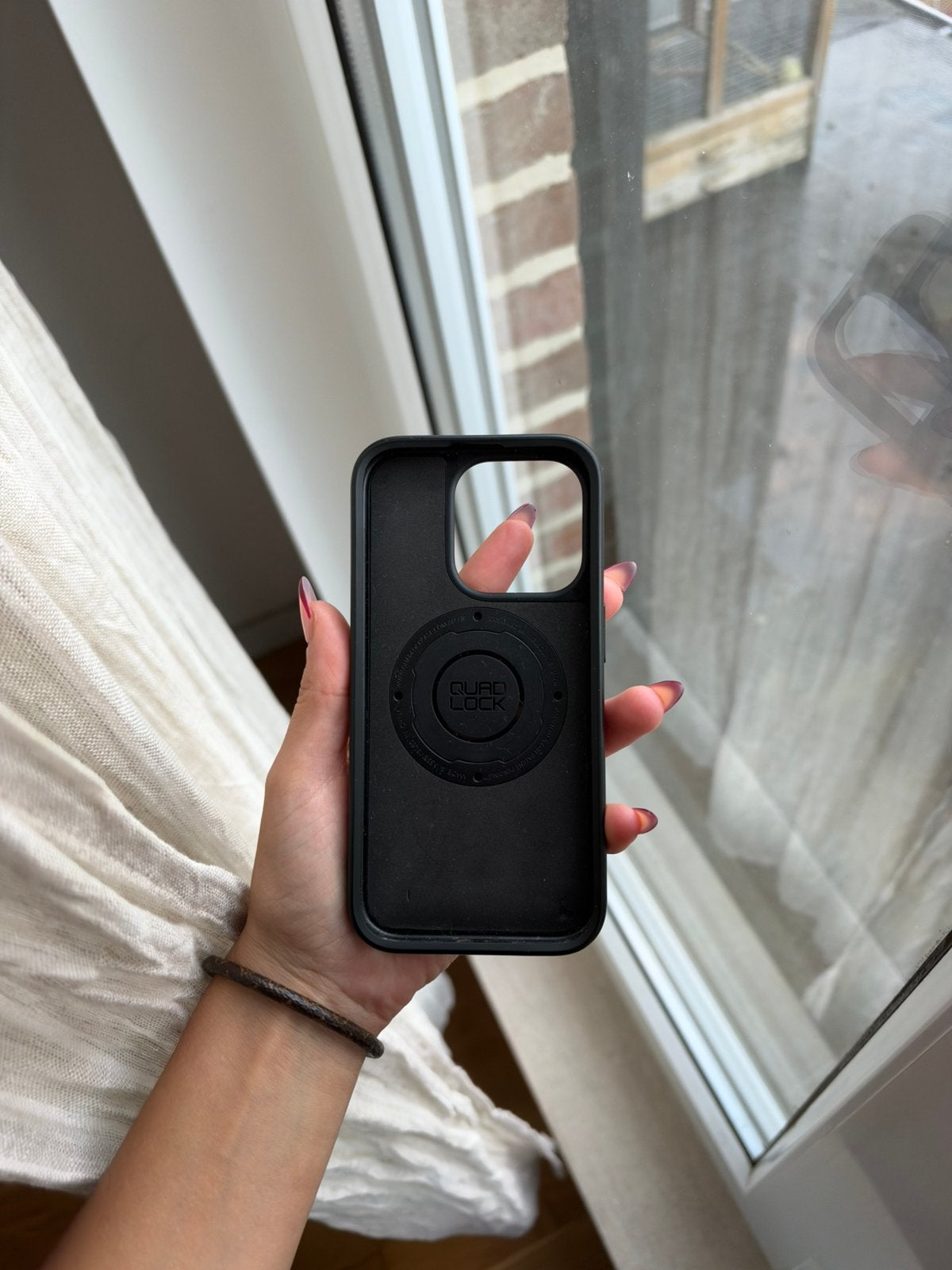 Quadlock Iphone 15 Pro, Ophalen, IPhone 15, Quad Lock, Gebruikt