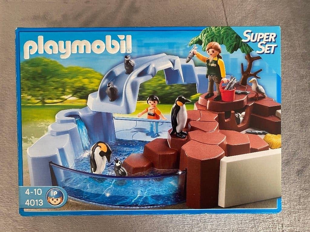Playmobil - 4013 - Superset Pinguïnkolonie, Kinderen en Baby's, Ophalen, Zo goed als nieuw, Complete set