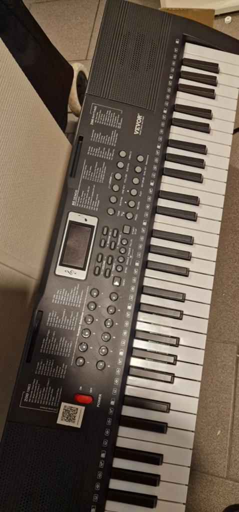 Piano keyboard vevor 61 toetsen, Muziek en Instrumenten, Keyboards, Ophalen of Verzenden