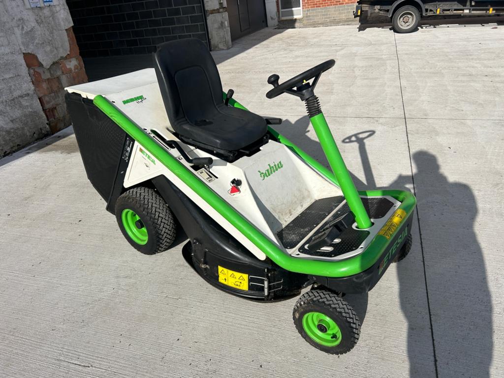Etesia Bahia Briggs Hydromotor, Ophalen of Verzenden, Gebruikt, Opvangbak, Minder dan 90 cm
